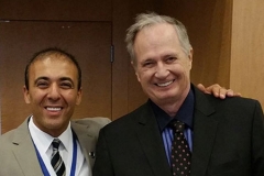 Kianor Shah with Dr. Carl Misch