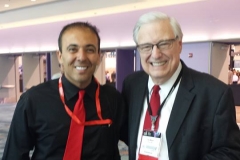 Kianor Shah with Joseph Blaes