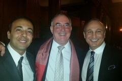 Kianor Shah with Edward Lynch