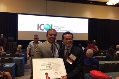Kianor Shah with Jin Kim at Hilton San Diego Bayfront