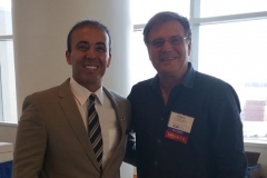 Kianor Shah with Ronald Bulard