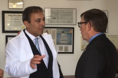 Kianor Shah with Robert Moon