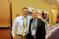 Kianor Shah with Tony Daher