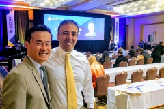 Kianor Shah with Jin Kim