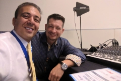 Dr. Kianor Shah with Carl Misch