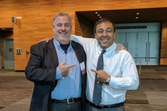 Kianor Shah with Dr. Justin Moody