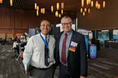 Dr. Kianor Shah with Dr. Zeev Ormianer