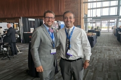 Kianor Shah with Dr. Josh Brower